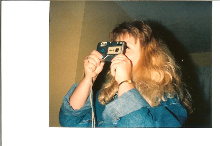 juliet taking pic of me taking pic of her